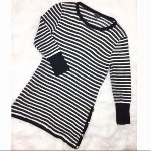Lafayette 148 Nautical Knit Top